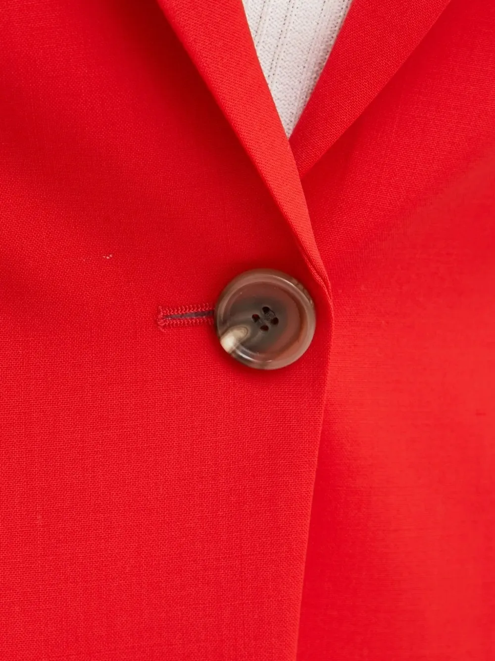 Hugo Boss Single-button Blazer In Red
