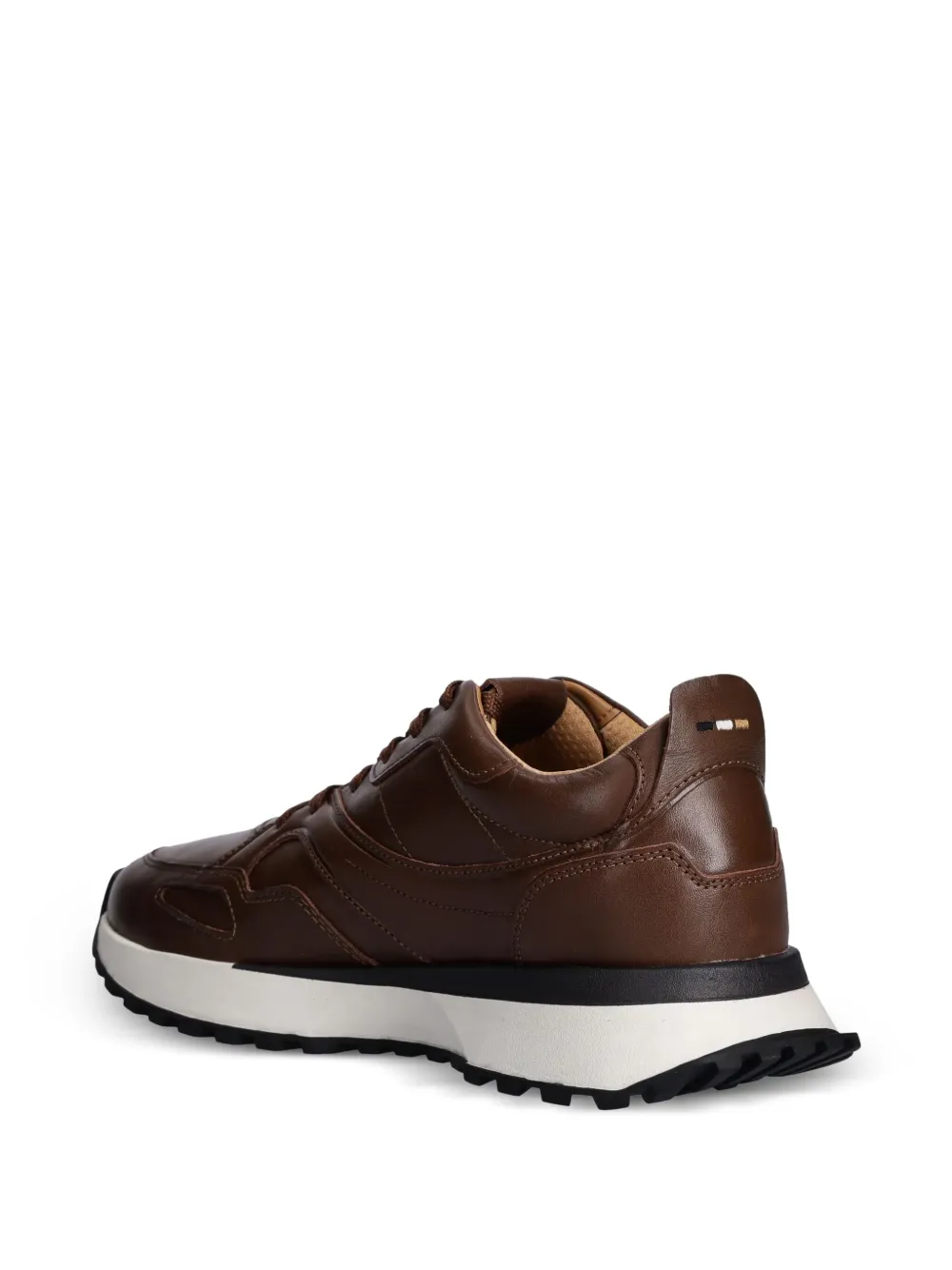 BOSS logo sneakers Brown