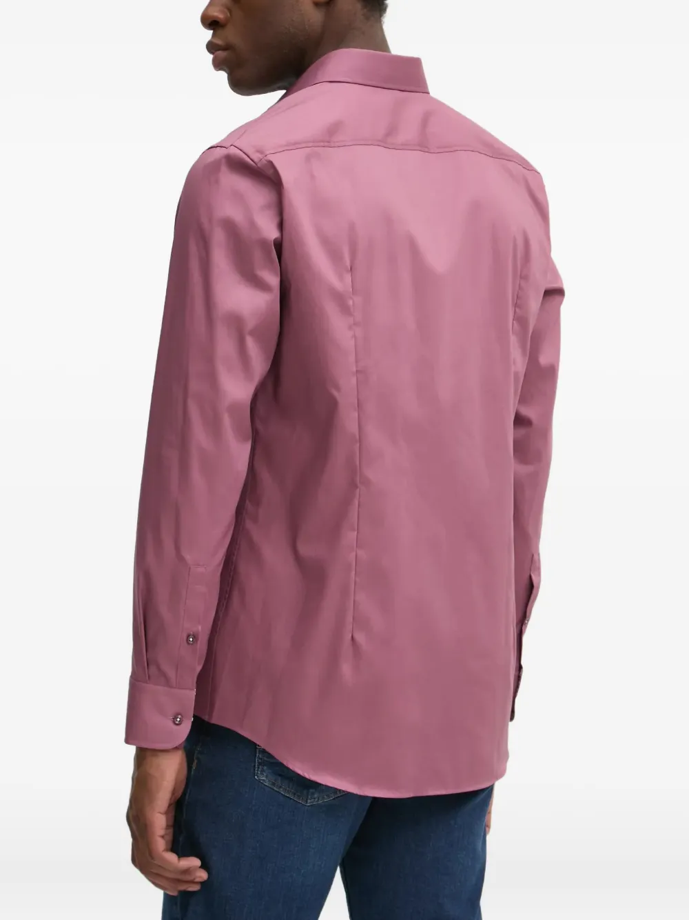 BOSS Overhemd met lange mouwen Roze