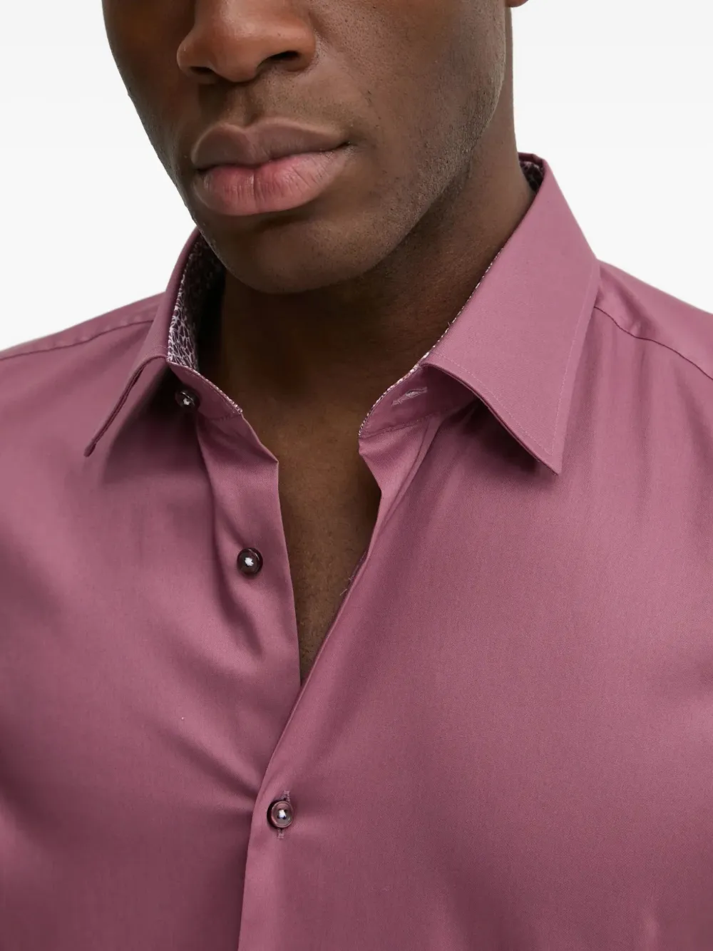 BOSS Overhemd met lange mouwen Roze