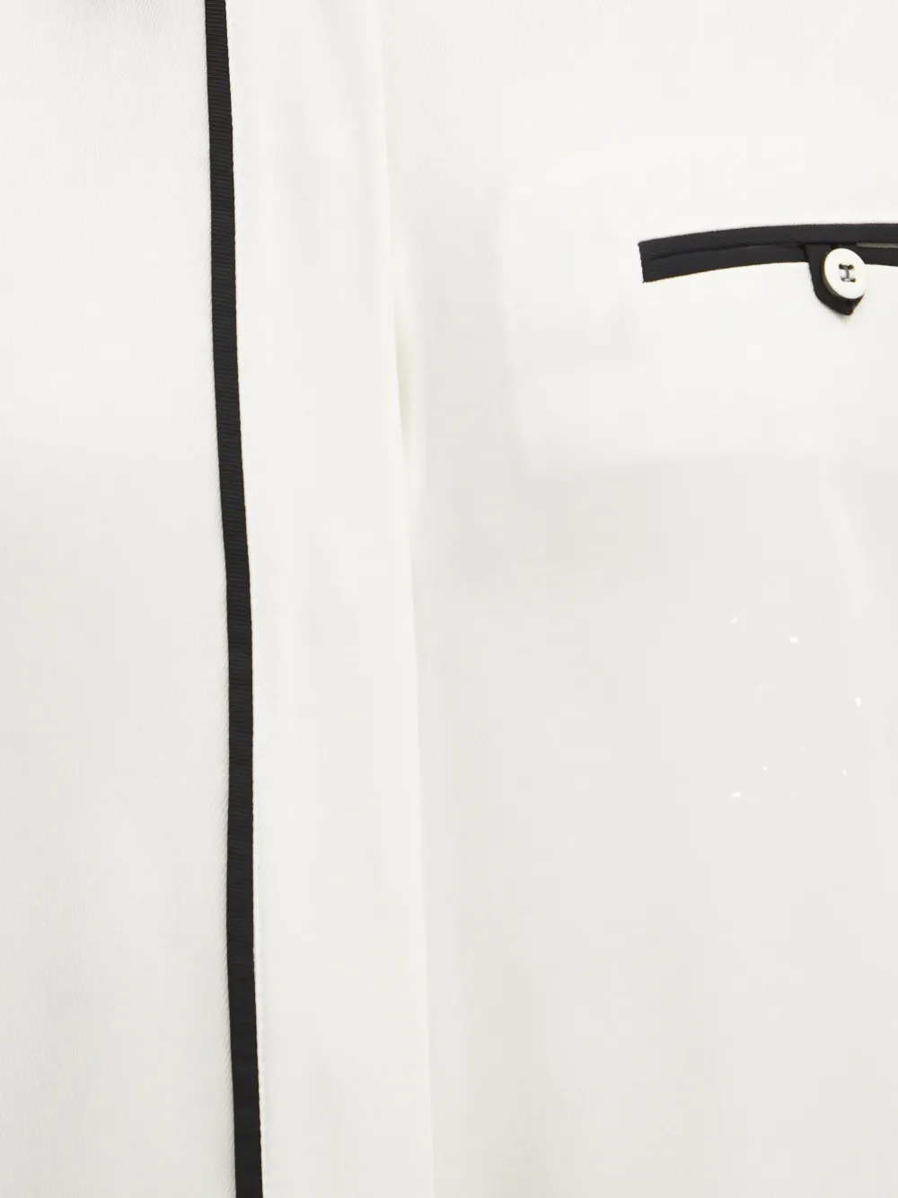 BOSS Blouse met afwerking Wit