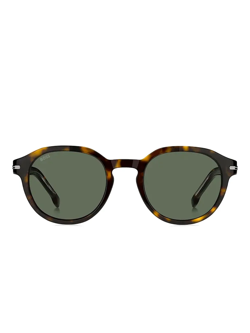 BOSS 1721 zonnebril met rond montuur Bruin