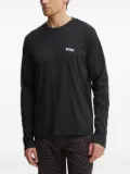 BOSS geometric-print pyjamas - Black