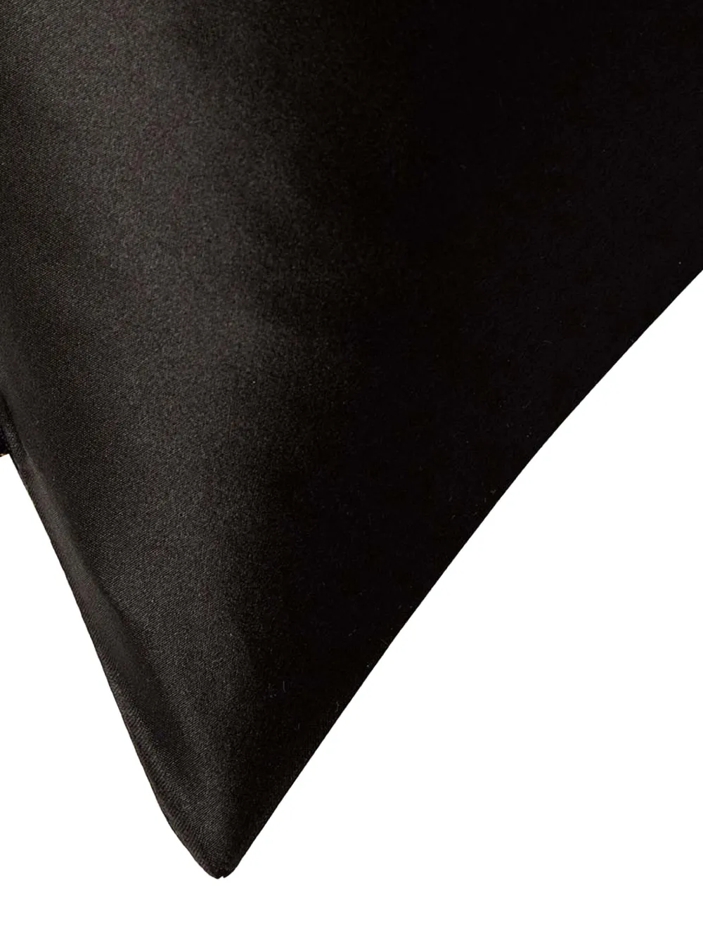Hugo Boss Boss Black Sham Standard Silk Pillowcase In Black