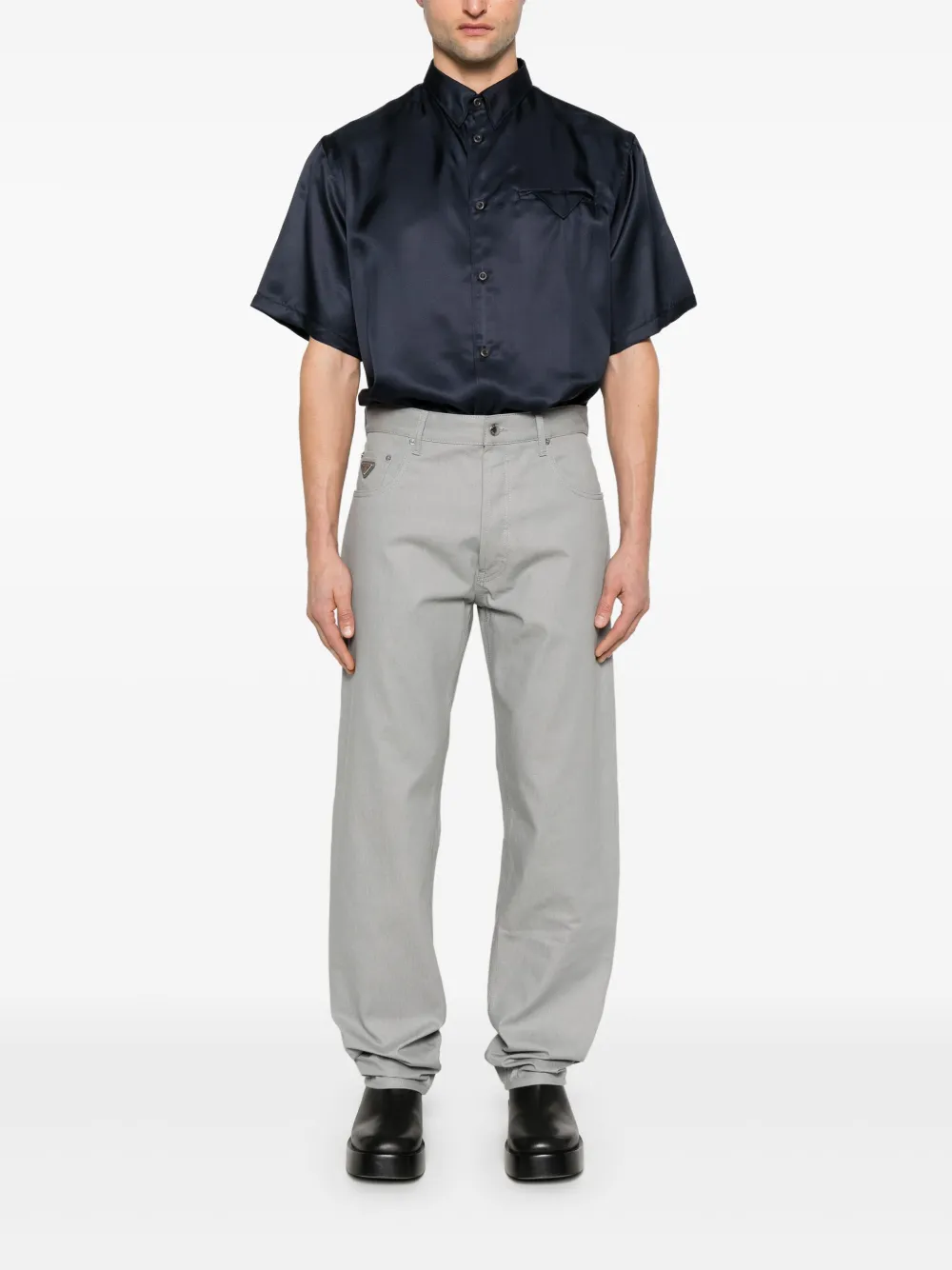 Prada Jeans met vijf zakken - F01AY GREY