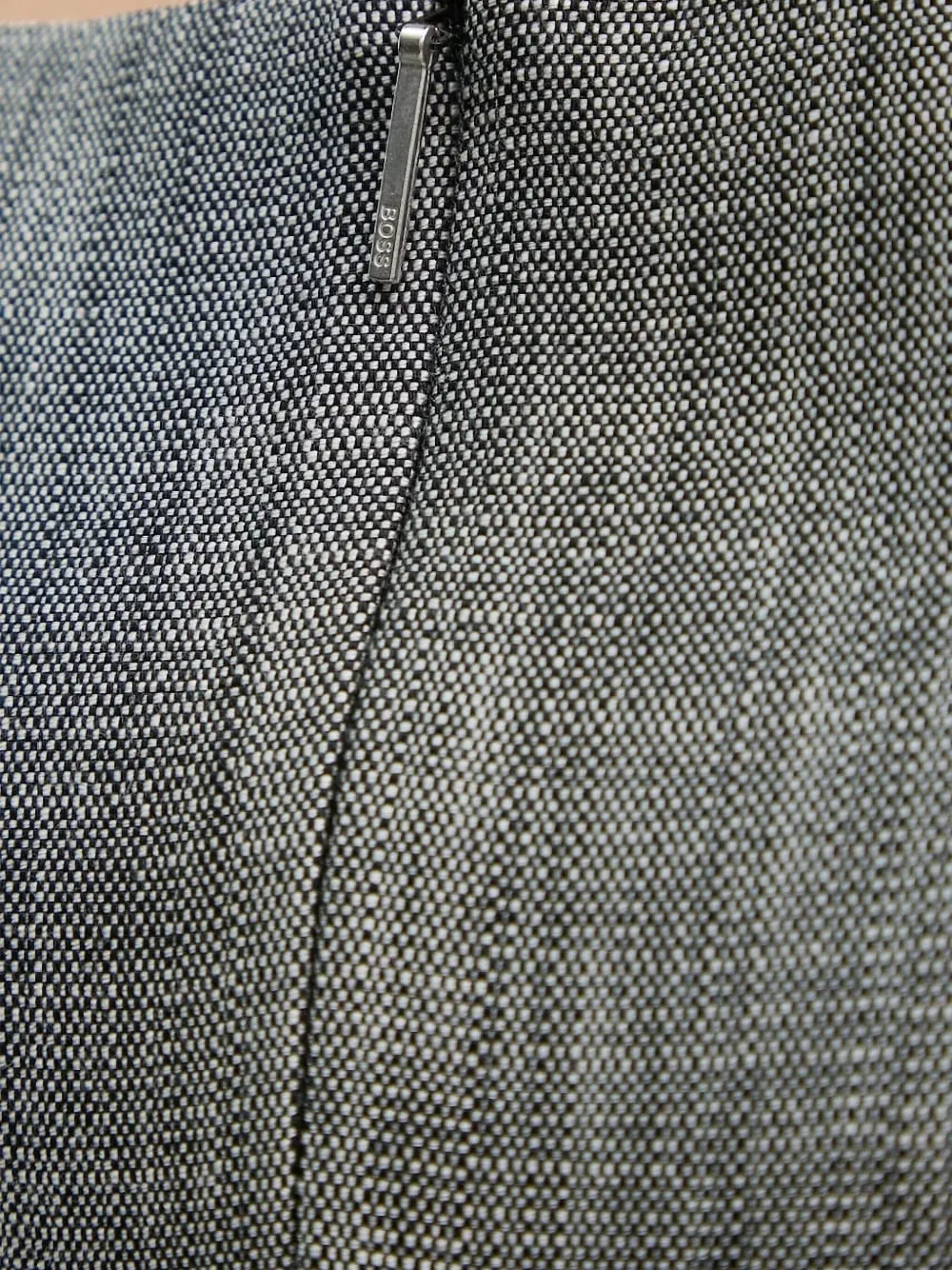 BOSS Midi-jurk met kapmouwen Grijs