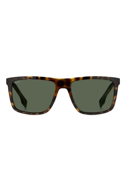 BOSS rectangle-frame sunglasses