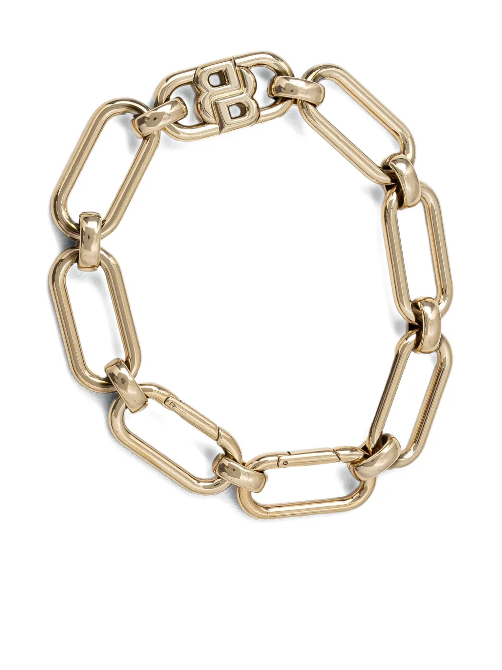 BOSS double B chain-link clasp bracelet | Gold | Image 1
