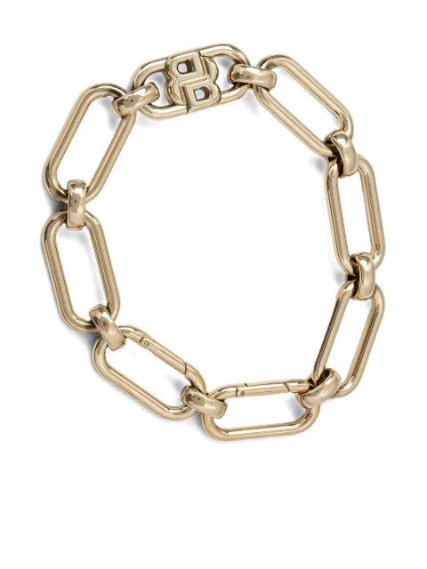 BOSS double B chain-link clasp bracelet