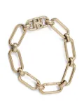 BOSS double B chain-link clasp bracelet - Gold