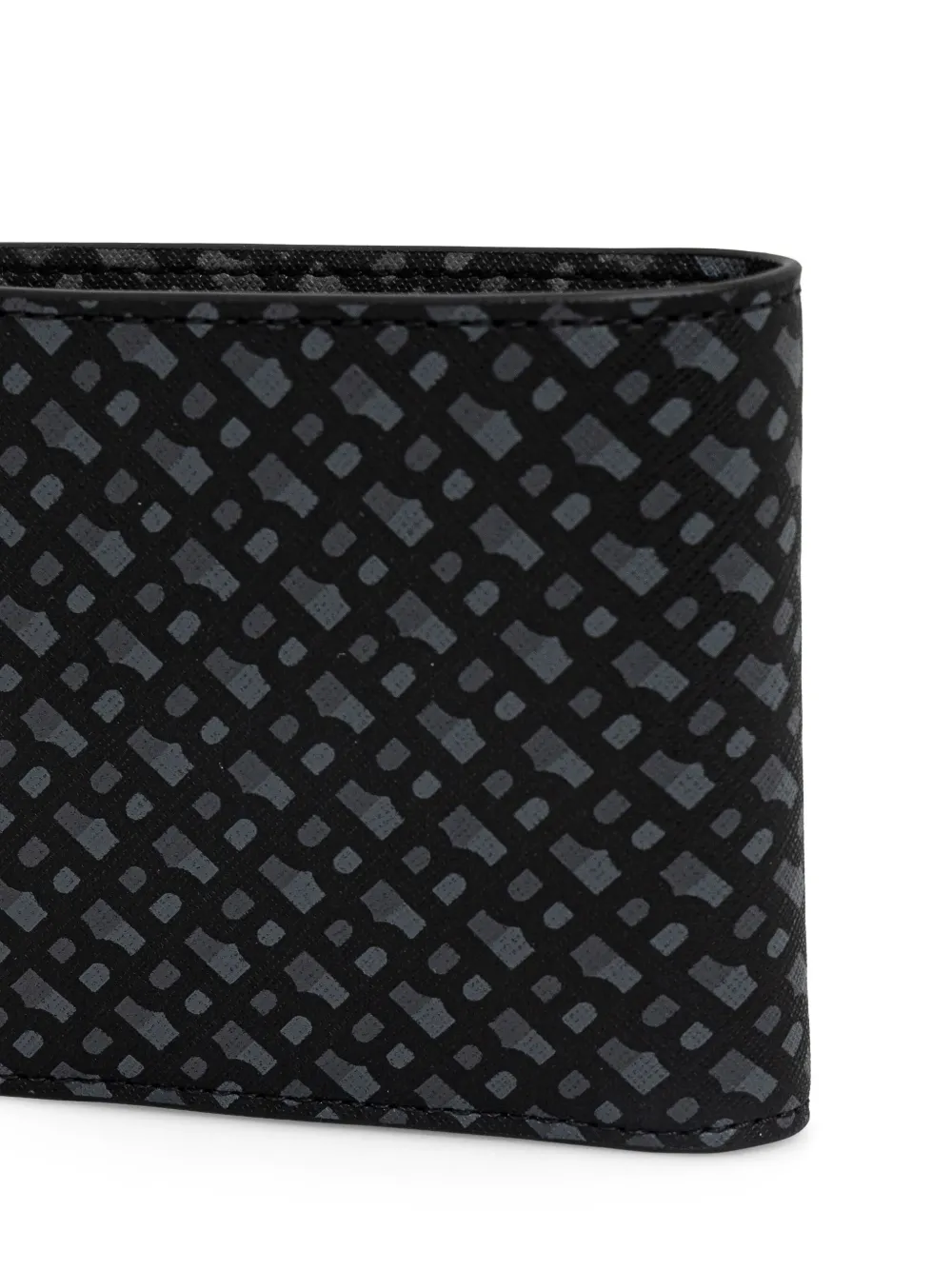 BOSS Monogram lange portemonnee Zwart