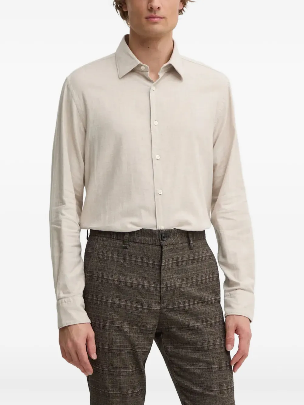 BOSS button-down shirt | Neutrals | Image 1