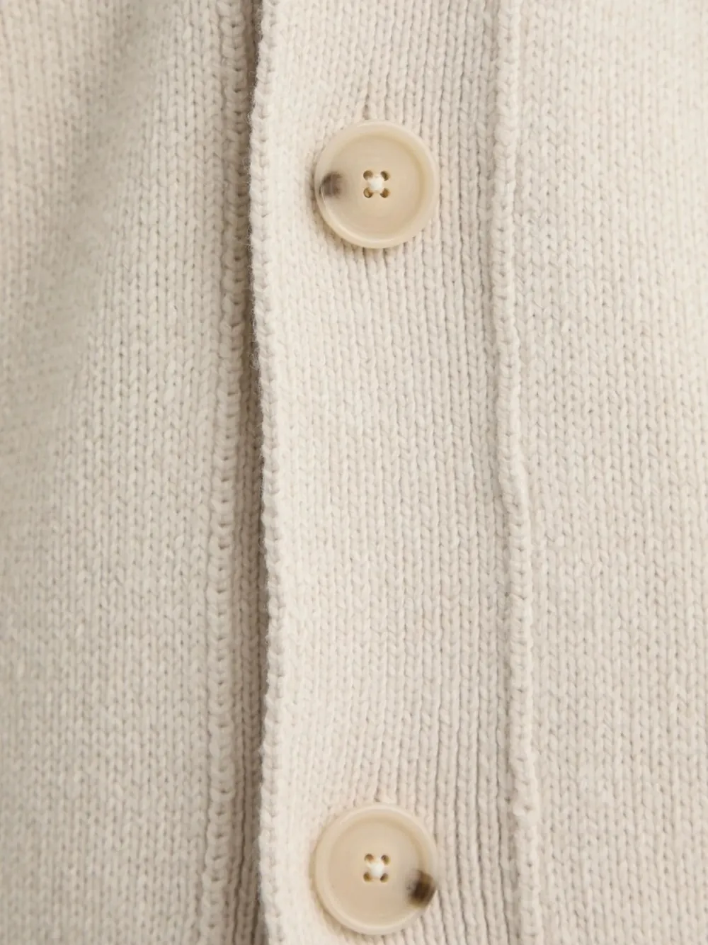 Hugo Boss Button-up Cardigan In Neutral