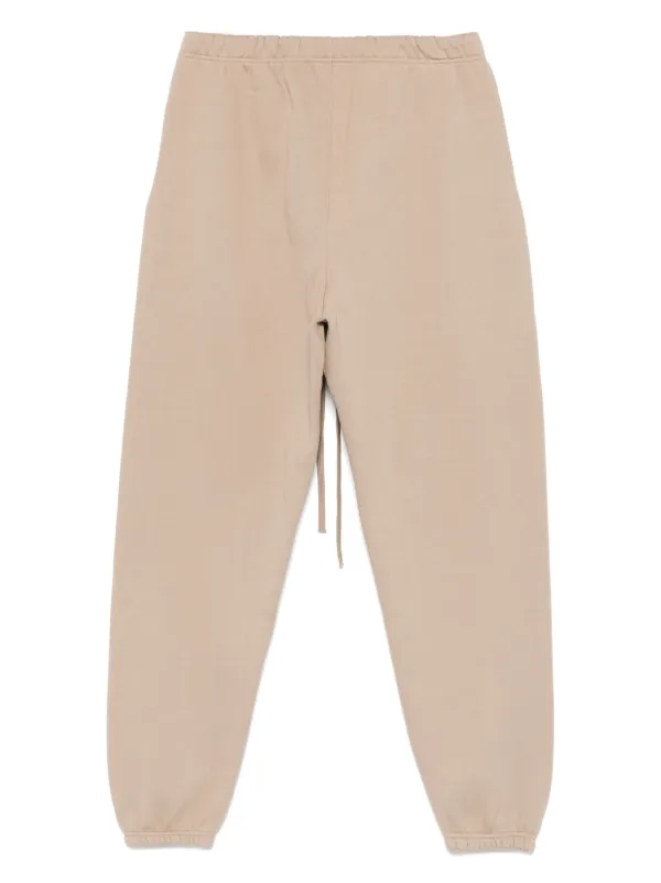 FEAR OF GOD ESSENTIALS raised-logo Track Trousers | Neutrals