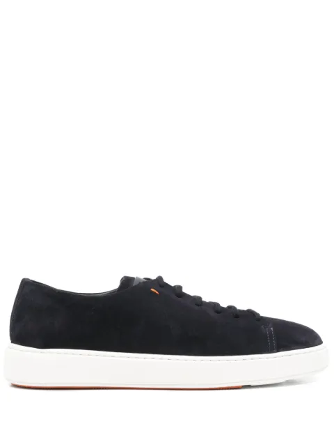 Santoni suede sneakers
