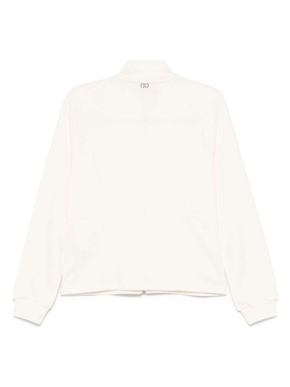 LIU JO beaded sweatshirt - Beige