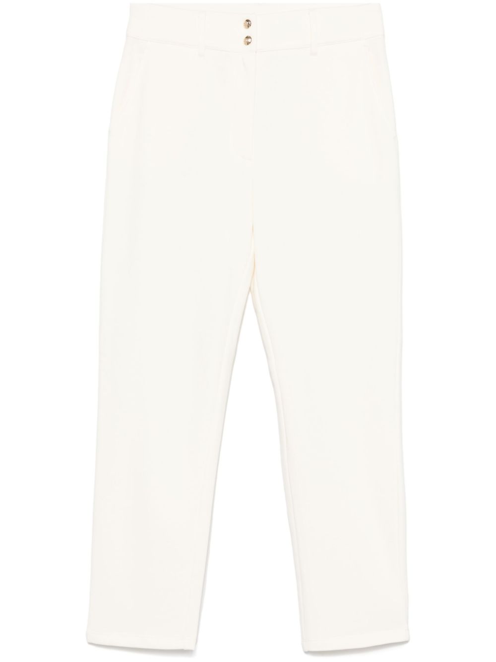 logo-plaque trousers