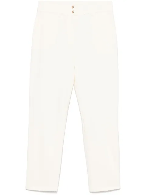 LIU JO pantalones con placa del logo