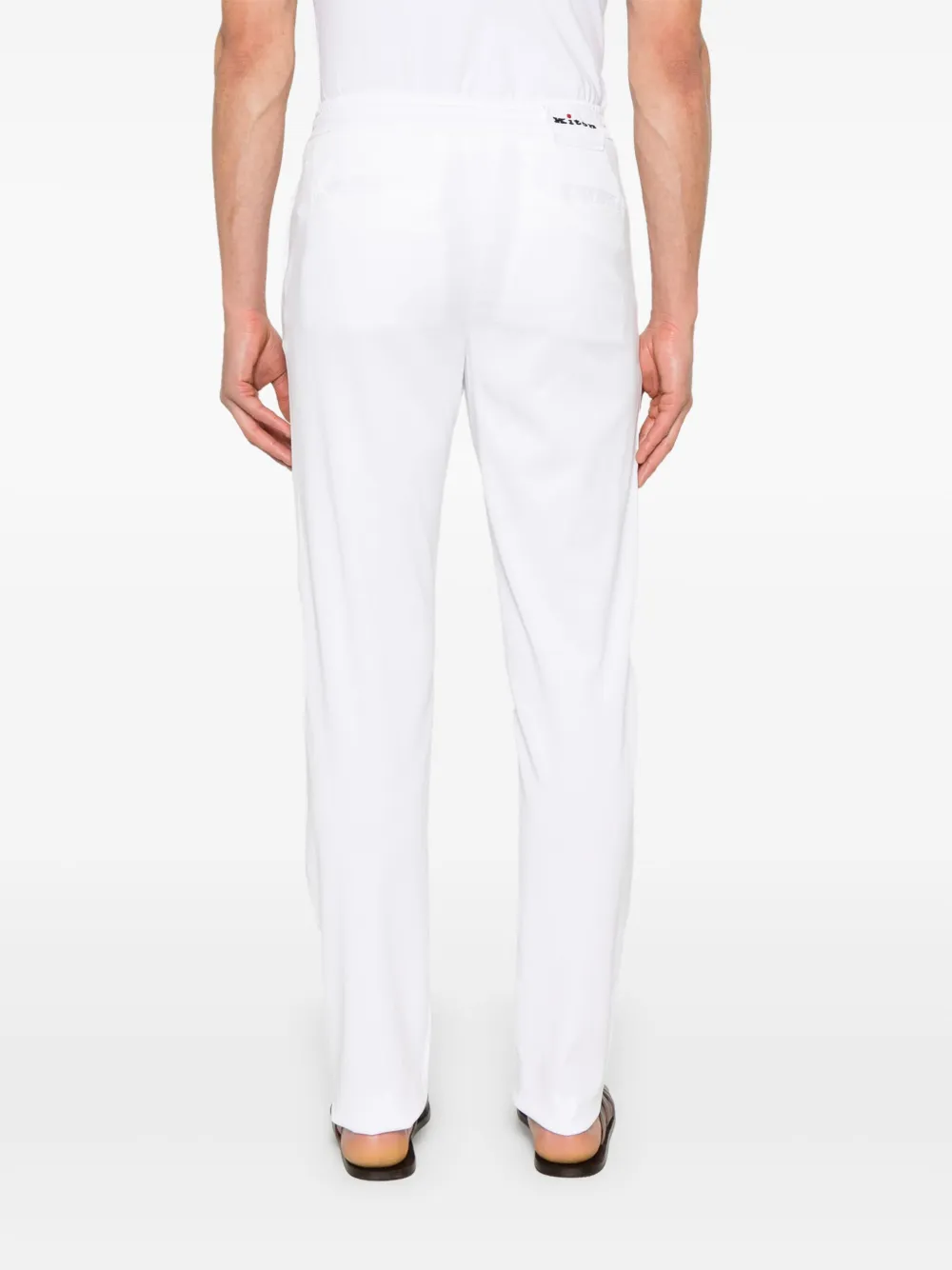 KITON TAPERED TROUSERS