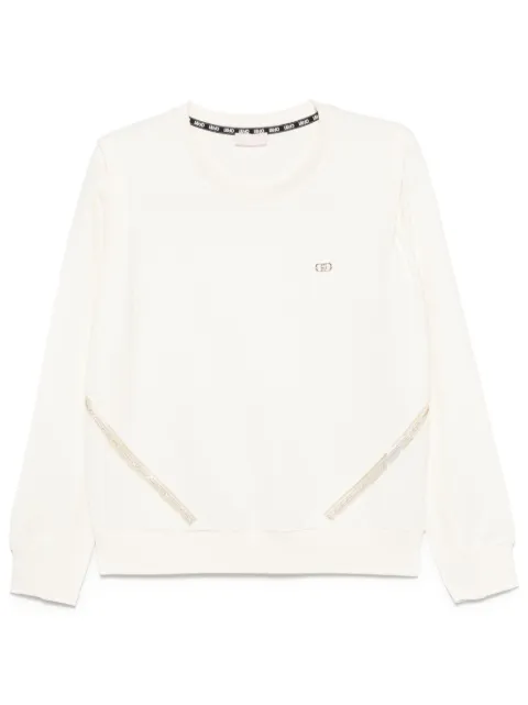 LIU JO rhinestoned sweatshirt