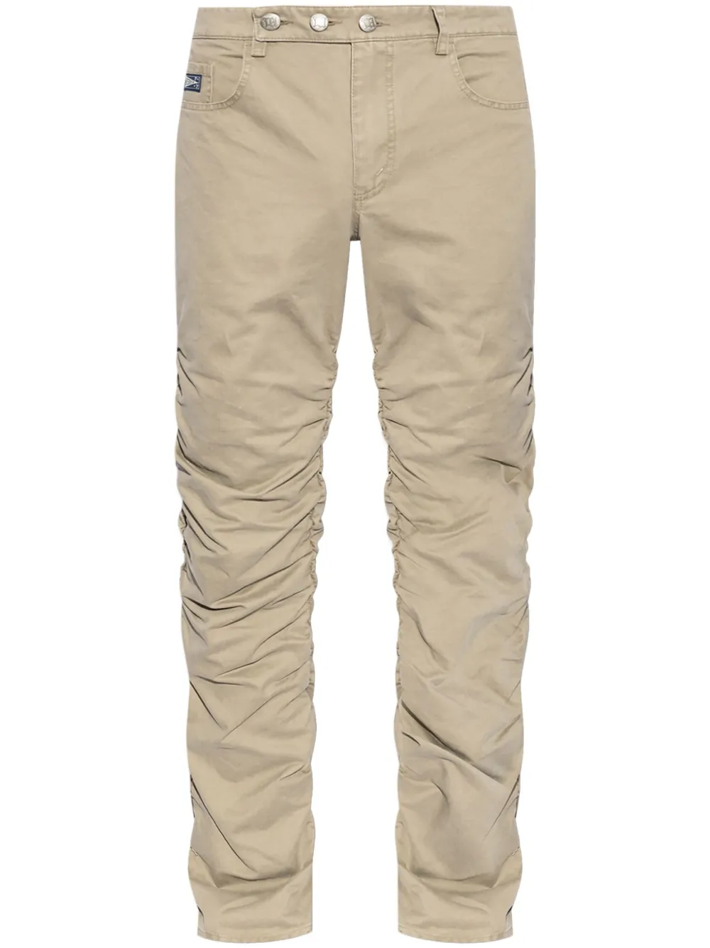 MISBHV Broek met ruches Beige