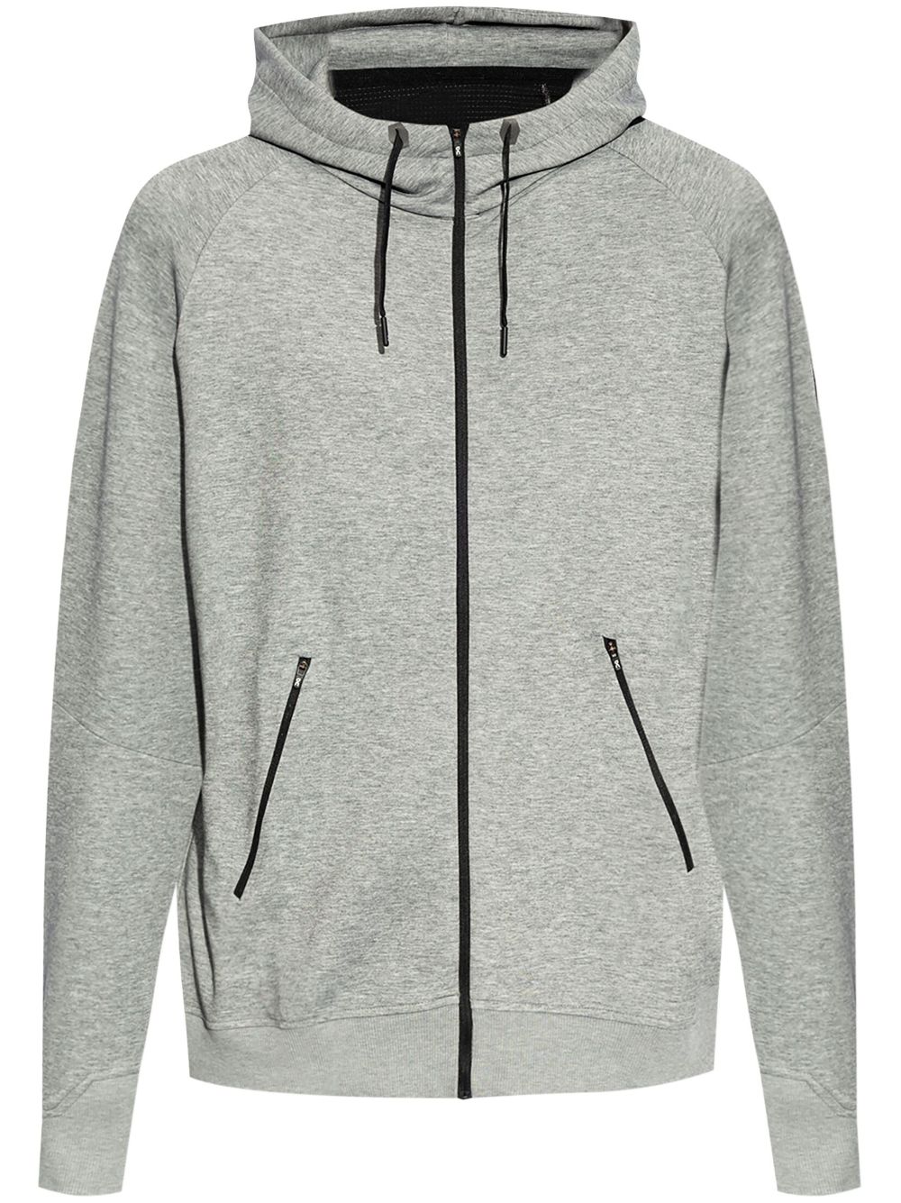 zip-up hoodie