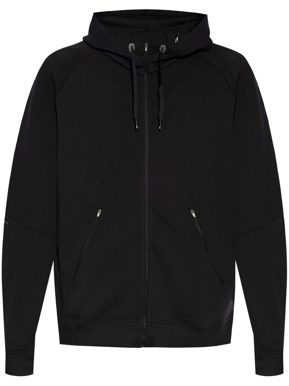 zipped hoodie