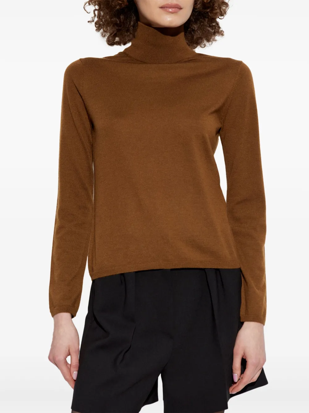 Max Mara Kasjmier trui Bruin