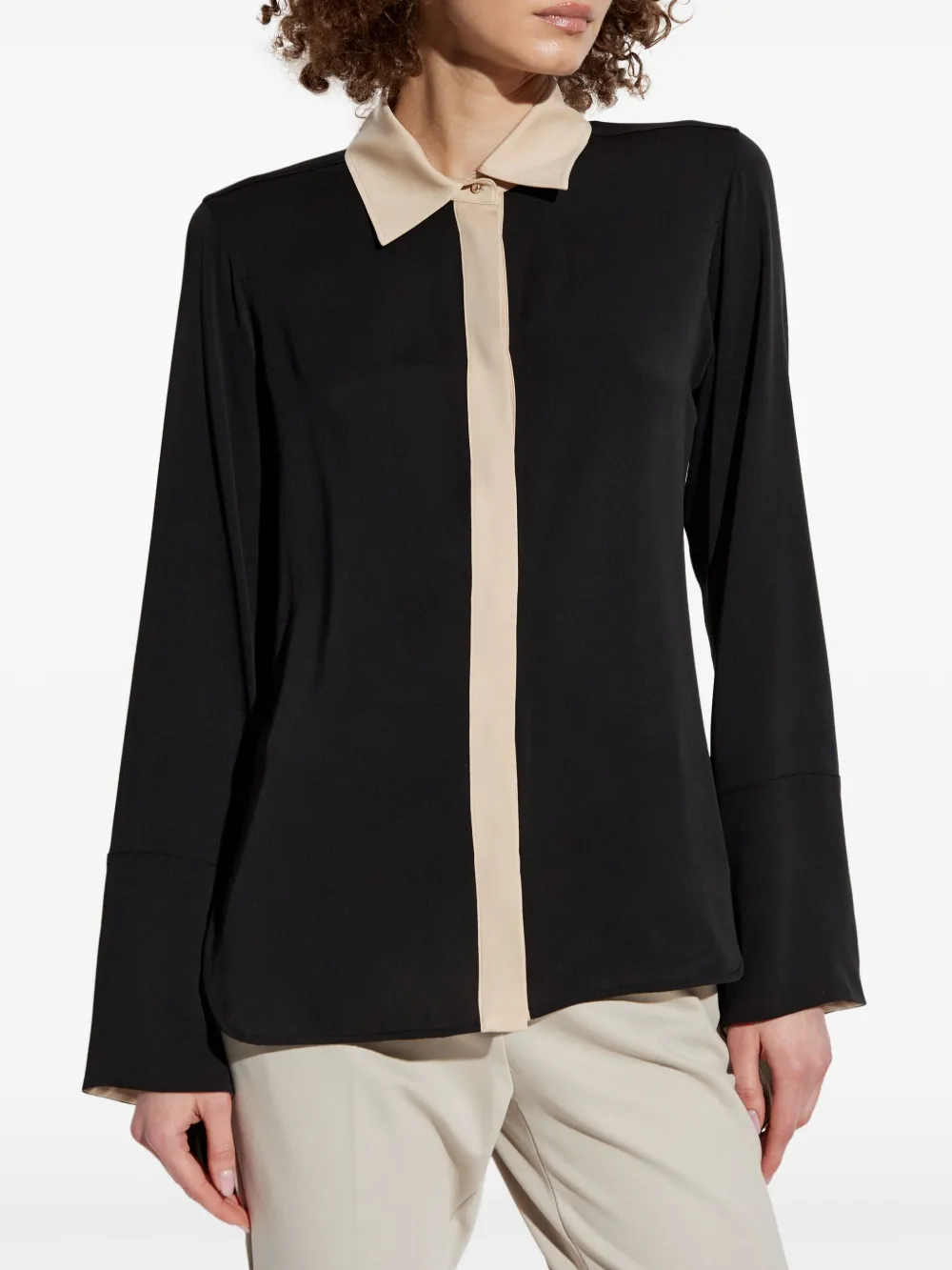 Max Mara Pio blouse Zwart