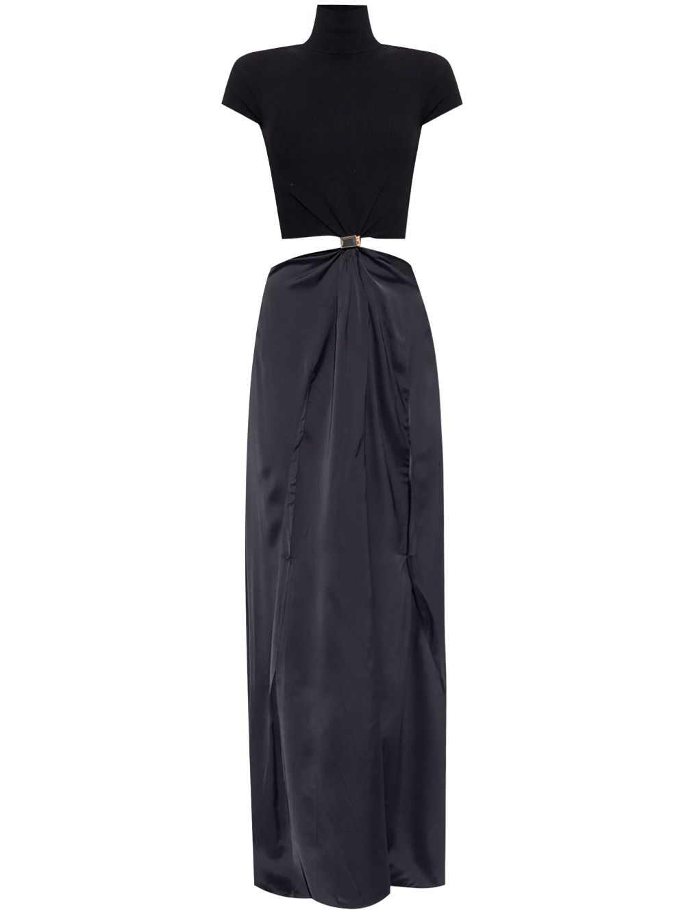 Sportmax cut-out maxi dress - Black