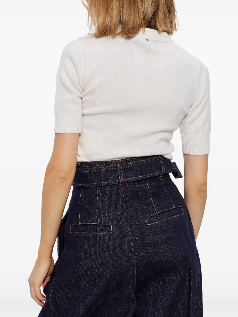 Sportmax Unisono top Wit