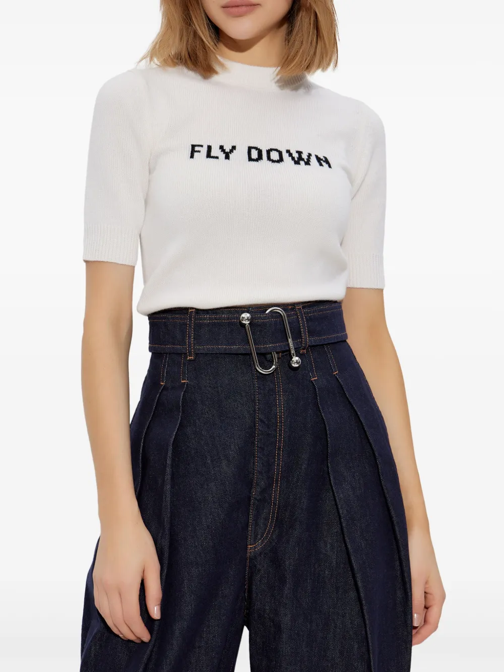 Sportmax Unisono top Wit