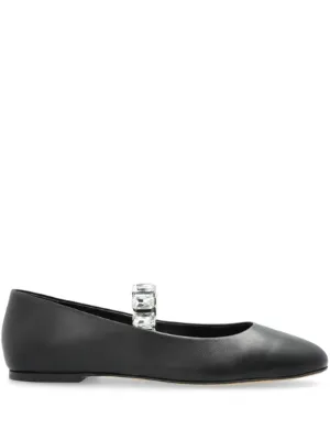 Ferragamo ガンチーニ フラットシューズ | ブラック | FARFETCH JP