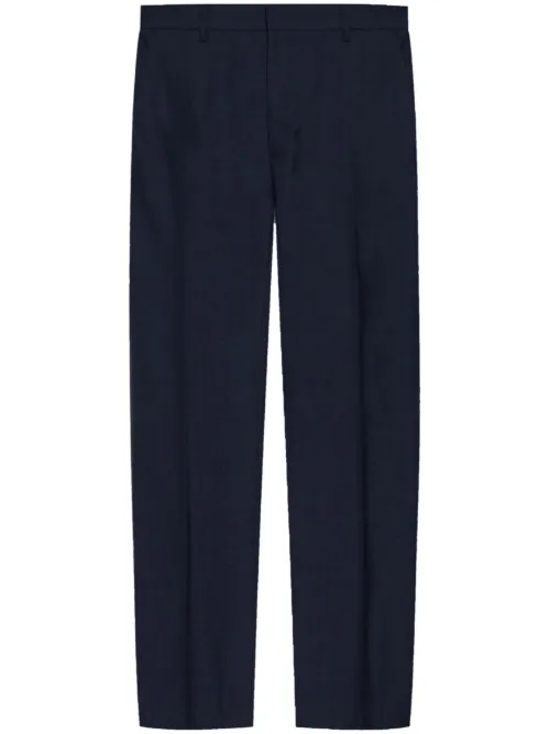 Pantalon fuselé à plis marqués - AMI Paris - Modalova