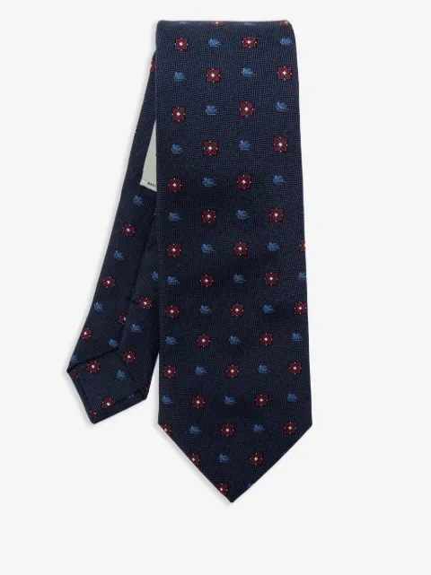 ETRO Pegaso-embroidered tie