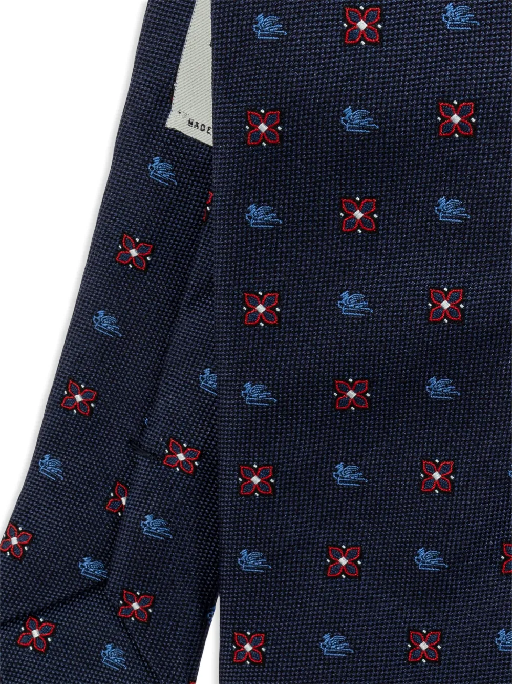 ETRO PEGASO-EMBROIDERED TIE