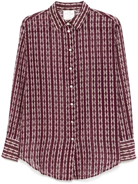 Forte Forte geometric-print shirt