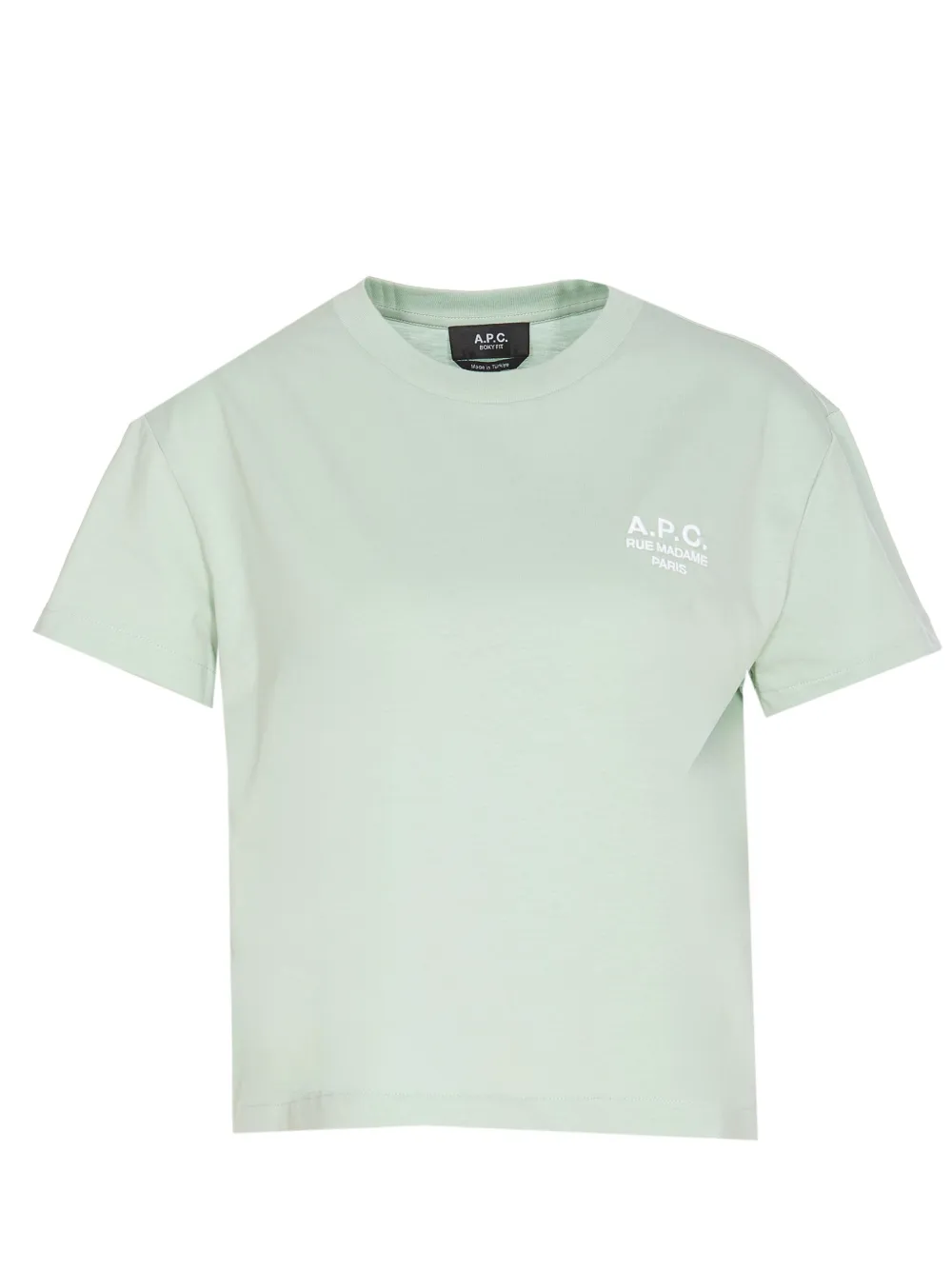 A.P.C. printed T-shirt Groen