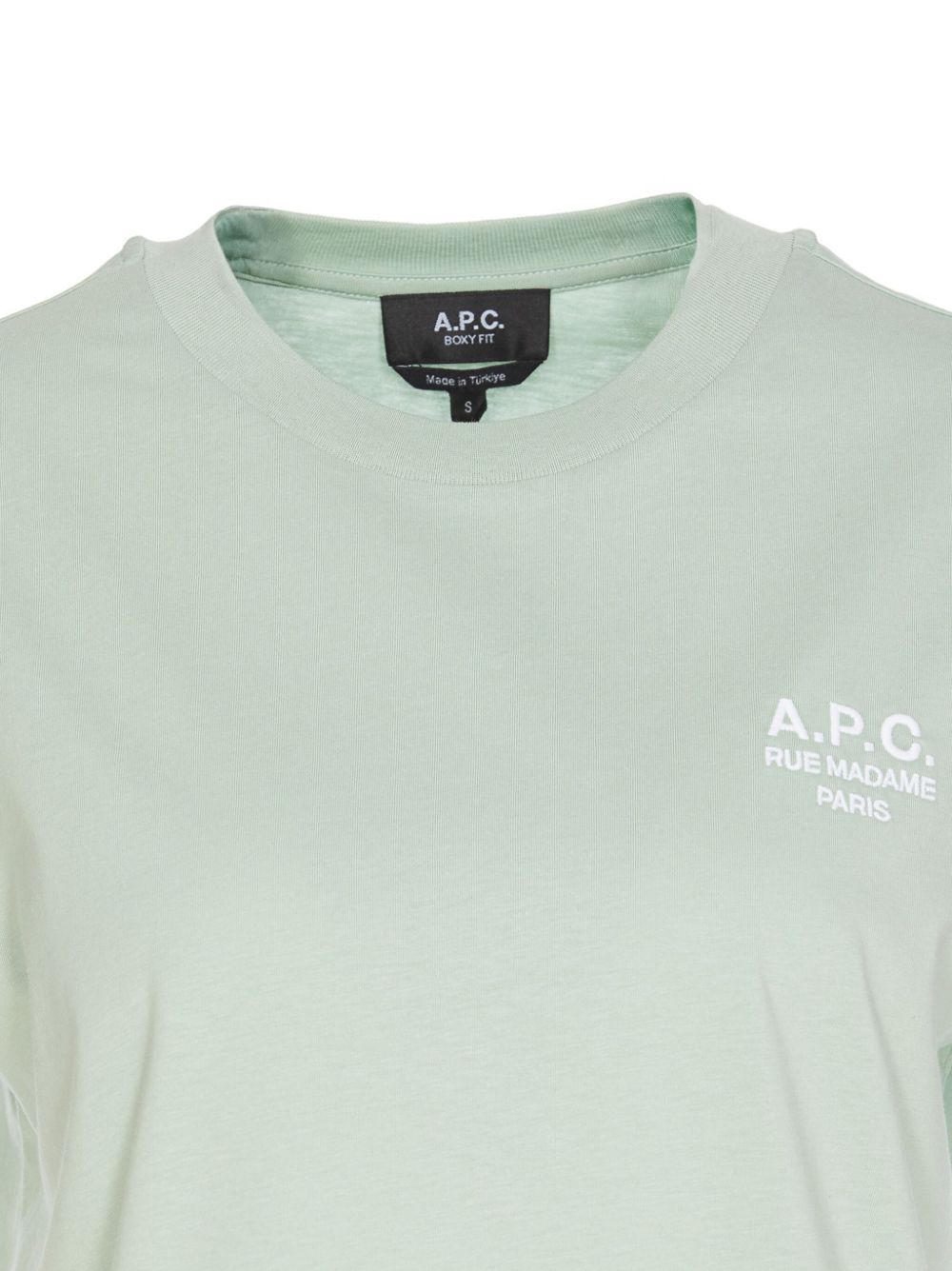 A.P.C. printed T-shirt Groen