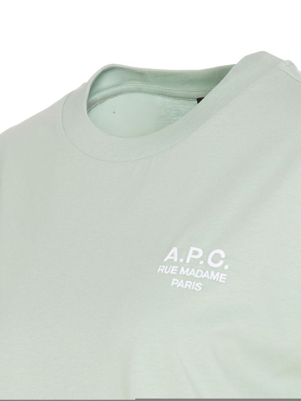 A.P.C. printed T-shirt Groen