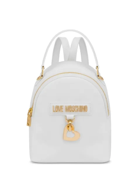 Love Moschino mochila con aplique del logo