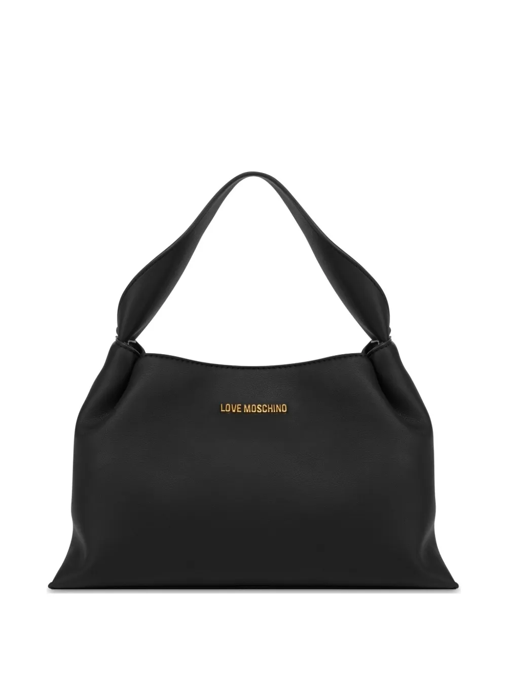 Love Moschino ロゴ ハンドバッグ - ブラック Love Moschino ロゴ ハンドバッグ - ブラック