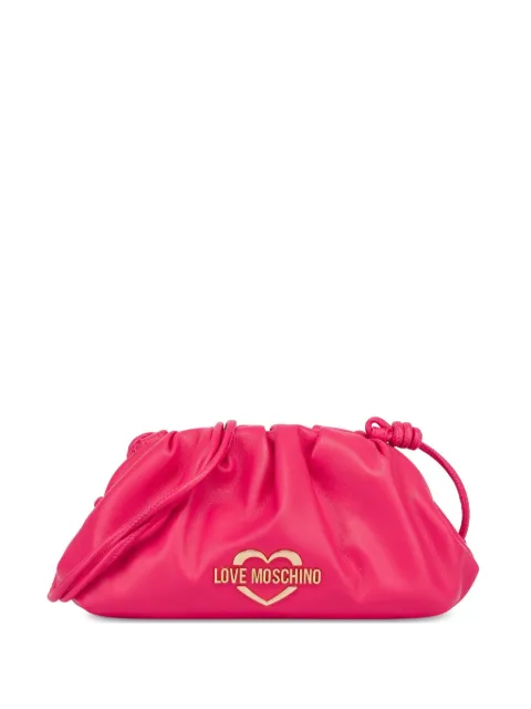 Love Moschino logo-plaque crossbody bag