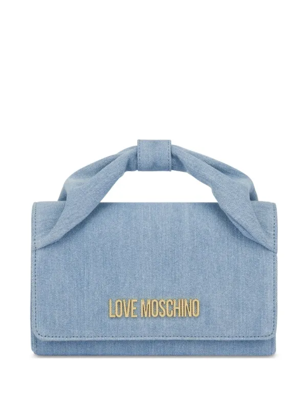 Love Moschino デニム ショルダーバッグ | ブルー | FARFETCH JP