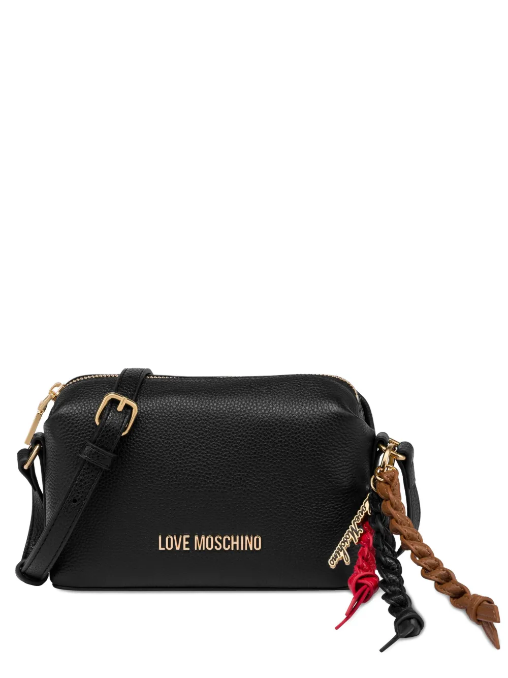 Love Moschino ロゴ ショルダーバッグ - ブラック Love Moschino ロゴ ショルダーバッグ - ブラック