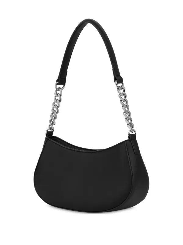 MOSCHINO Logo lettering shoulder bag モスキーノ バッグ Love Moschino logo-lettering Shoulder Bag | Black | FARFETCH