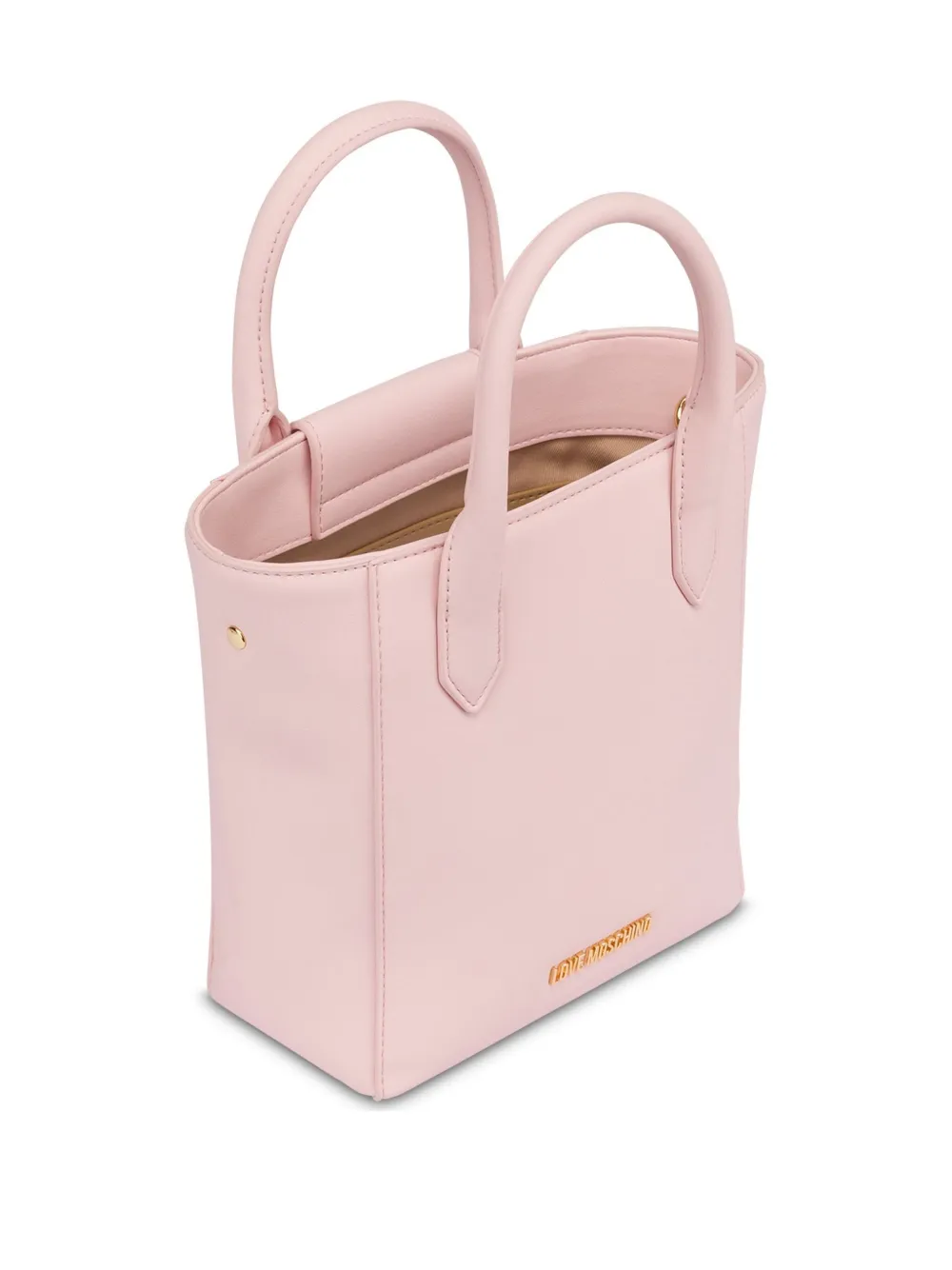 Love Moschino Shopper met logo Roze