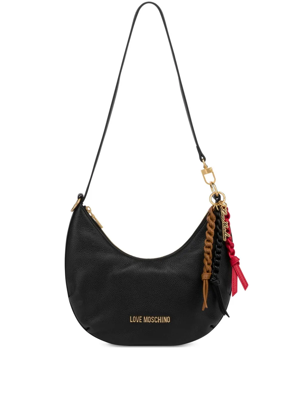 Love Moschino ロゴ ショルダーバッグ - ブラック Love Moschino ロゴ ショルダーバッグ - ブラック