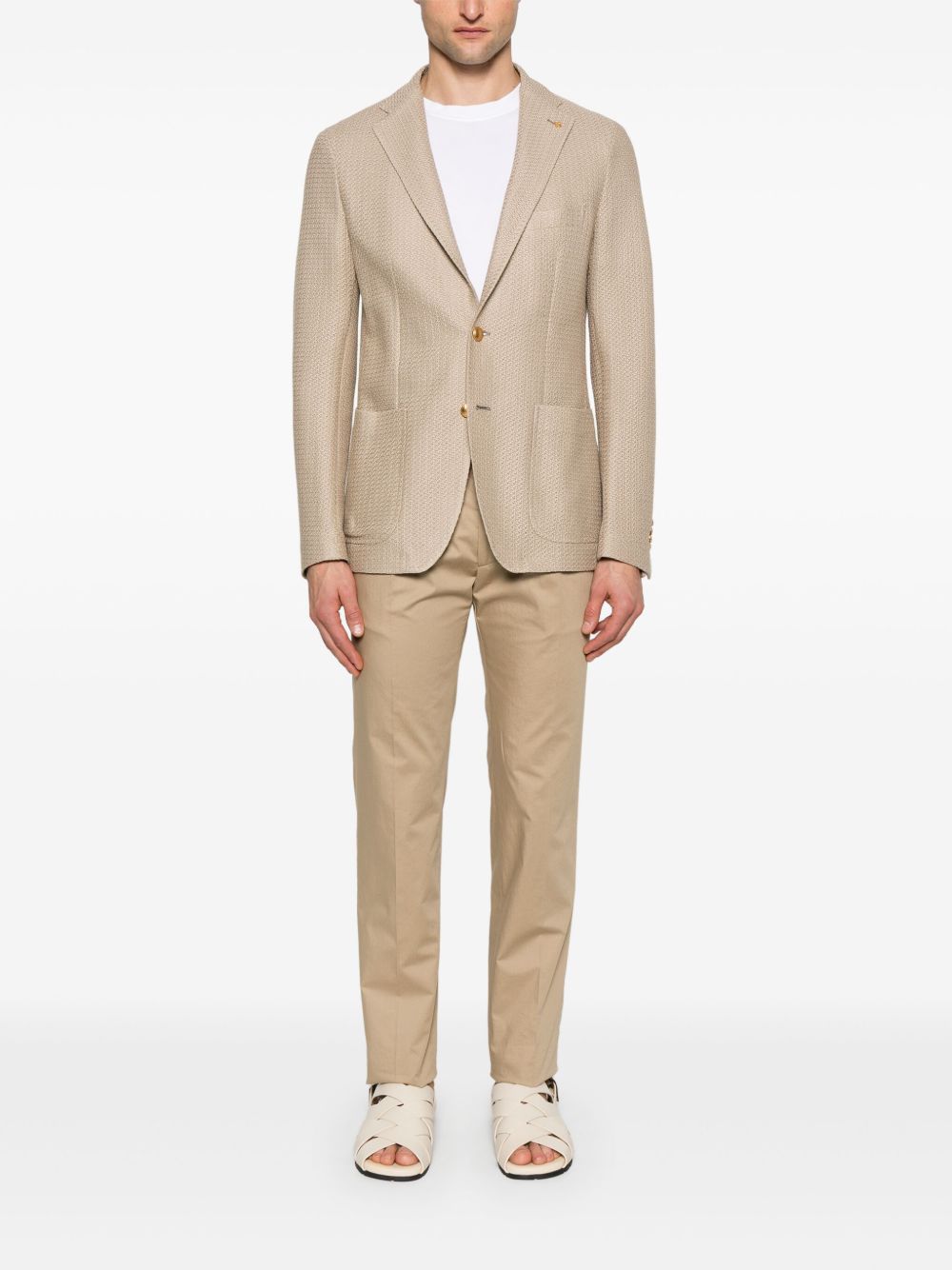 Tagliatore Brandon trousers - Beige