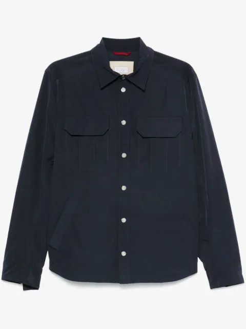 Brunello Cucinelli logo-buttons jacket